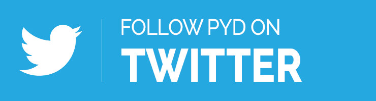Follow PYD on Twitter