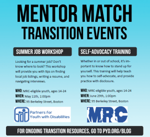 Transition Events: Spring 2013