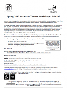 ATT at the Mass Hospital School flyer