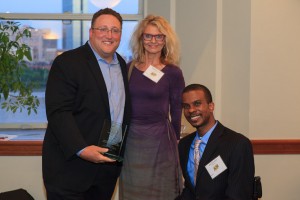 David Shapiro receiving The Legends Award