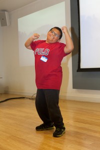 Grooving to the beats