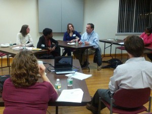 Discussing lobbying and advocating for mentoring