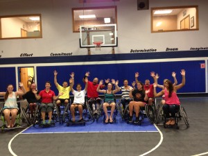 Boys and Girls Club staff at their training with Spaulding!