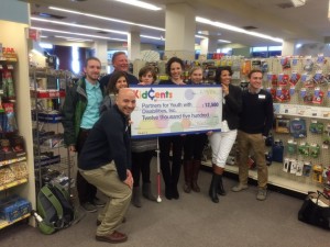 Members of the PYD joined with officials from Rite Aid for the check presentation.
