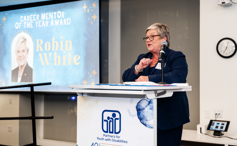 Robin White, Career Mentor of the Year.